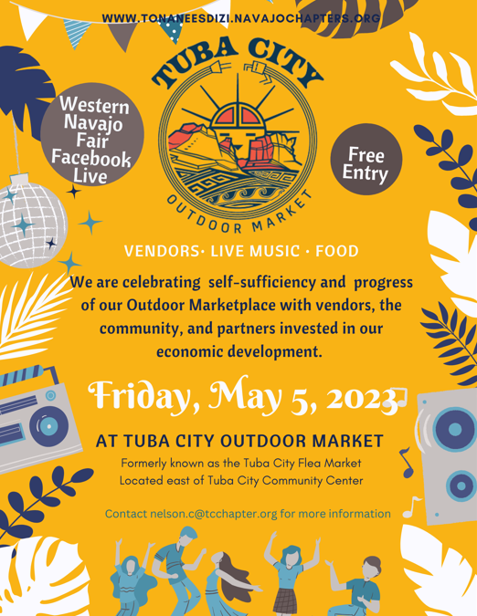 Public Flyer – Outdoor Market Event Pg 1